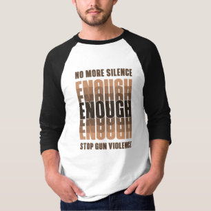 Enough Men's 3/4 Sleeve Raglan T-Shirt