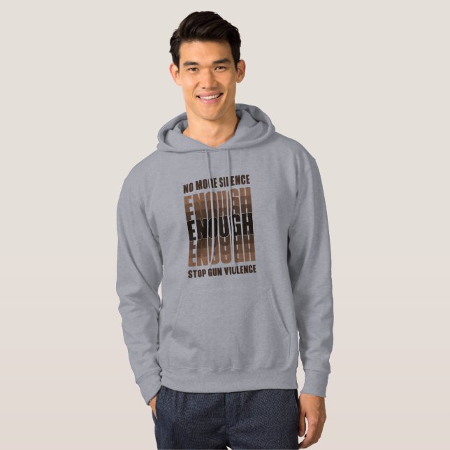 Enough | Men's Hoodie (Front Full)