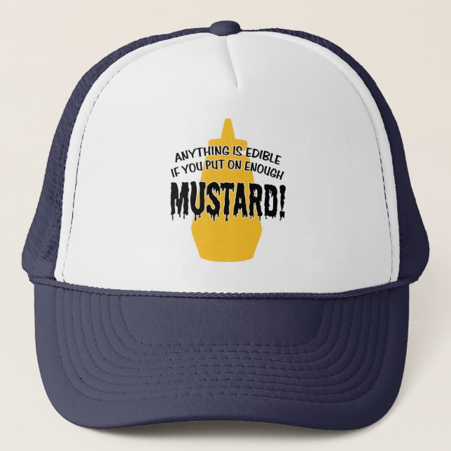 Enough Mustard Trucker Hat (Front)