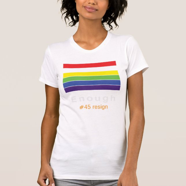Enough Rainbow Tee (Front)