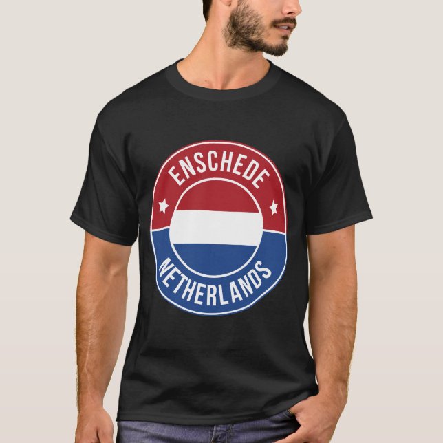 Enschede, Netherlands City T-Shirt (Front)