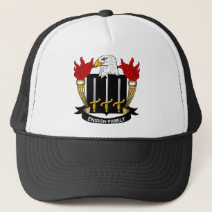 Ensign Family Crest Trucker Hat