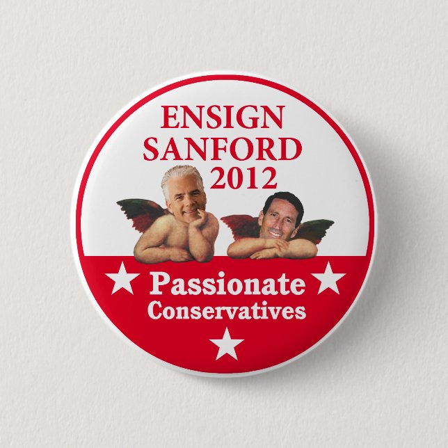 Ensign Sanford 2012 6 Cm Round Badge (Front)