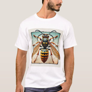 Ensign Wasp 010924IREF216 - Watercolor T-Shirt
