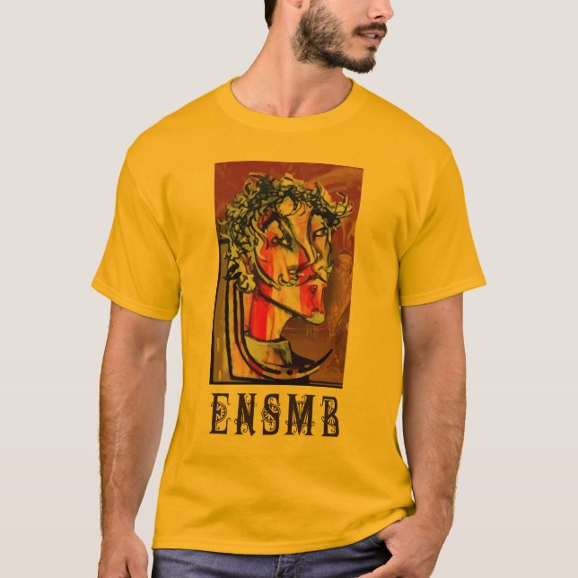 ENSMB Logo light tshirt (Front)