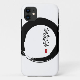 Enso Circle and Artist Calligraphy Case-Mate iPhone Case