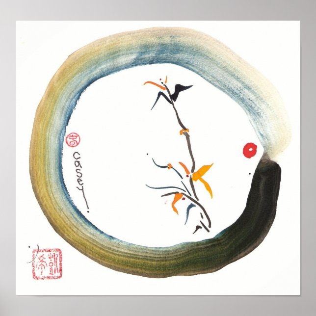 Enso Spring Art Print (Front)