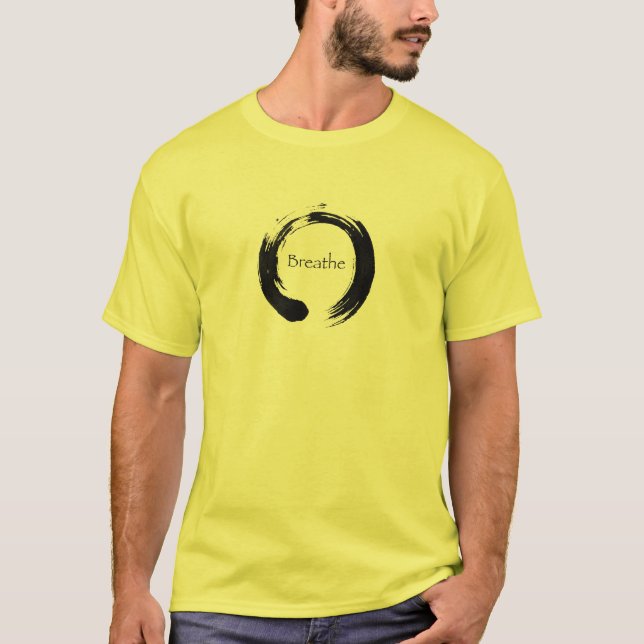 Enso Symbol of Infinity - Breathe T-Shirt (Front)