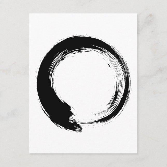 Enso Zen Circle Advice Card (Front)