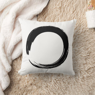 Enso Zen Circle Cushion