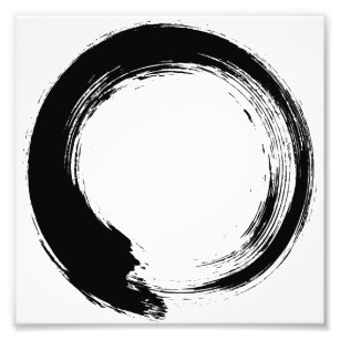 Enso Zen Circle Photo Print