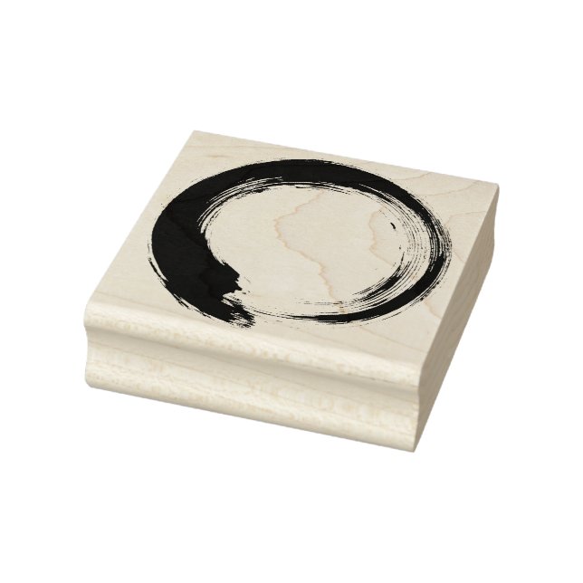 Enso Zen Circle Rubber Stamp (Stamp)