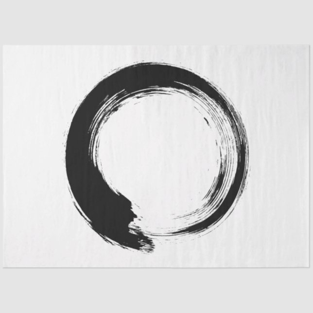 Enso Zen Circle Tissue Paper (Front)