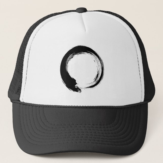 Enso Zen Circle Trucker Hat (Front)