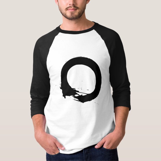 Ensō Zen Tee, raglan T-Shirt (Front)