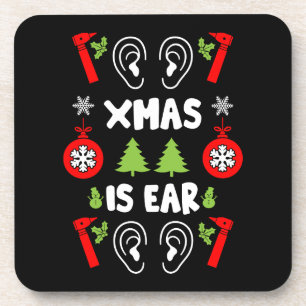 ENT Doctor Christmas Coaster