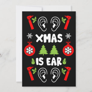 ENT Doctor Christmas  Holiday Card