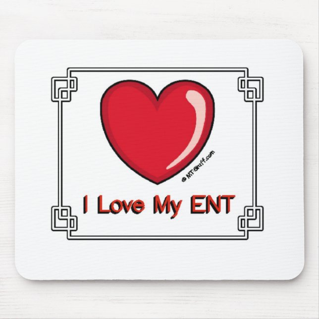 ENT doctor Mouse Pad (Front)