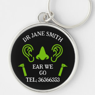 ENT Otolaryngology Otorhinolaryngologist    Key Ring