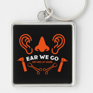 ENT Otolaryngology Otorhinolaryngologist Key Ring