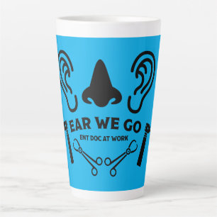 ENT Otolaryngology Otorhinolaryngologist    Latte Mug