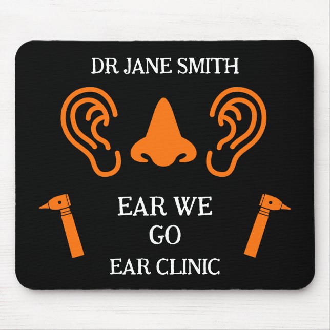 ENT Otolaryngology Otorhinolaryngologist    Mouse Pad (Front)