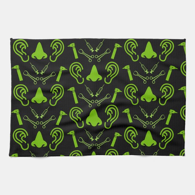 ENT Otolaryngology Otorhinolaryngologist    Tea Towel (Horizontal)