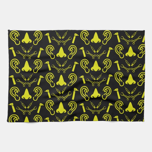 ENT Otolaryngology Otorhinolaryngologist    Tea Towel (Horizontal)