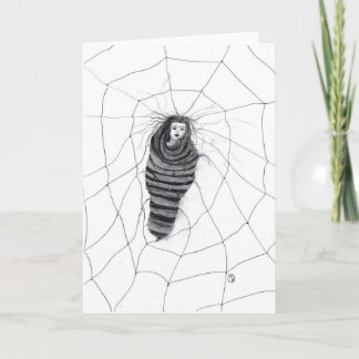 "Entangled" blank inside Card