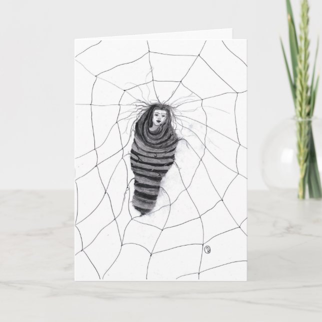 "Entangled" blank inside Card (Front)