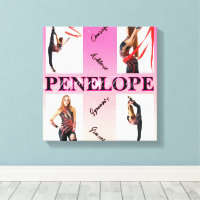 Entangled Gymnastics Pink 4 Photo Encouragement