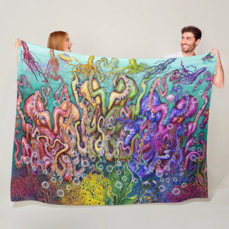 Entanglement Fleece Blanket