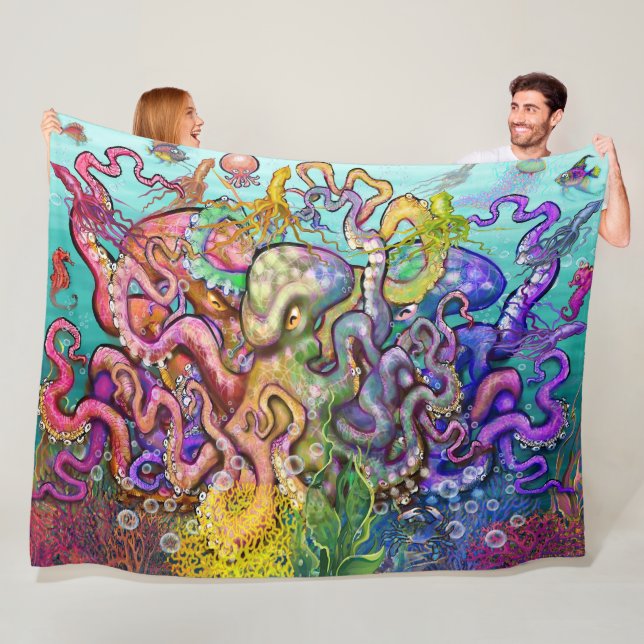 Entanglement Fleece Blanket (In Situ)