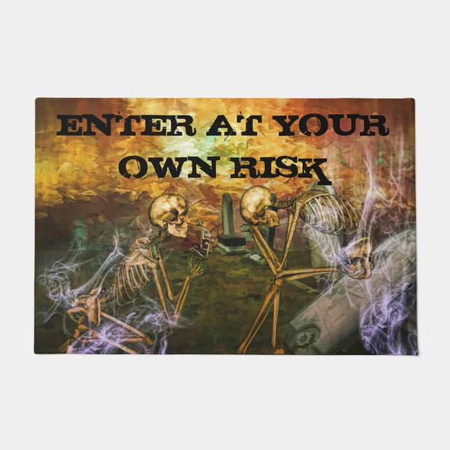 Enter at your own risk doormat (Front)