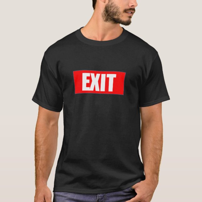ENTER EXIT T shirt (Front)