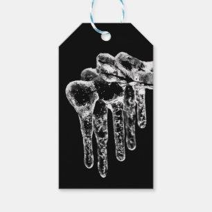 enter icy winter gift tags