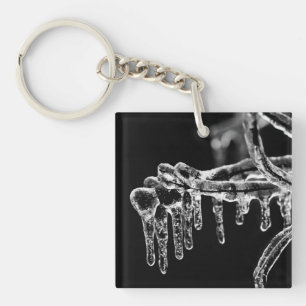 enter icy winter key ring