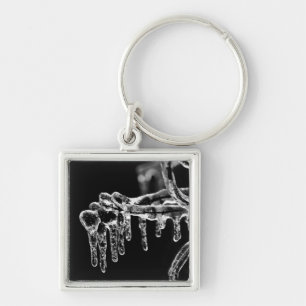 enter icy winter key ring