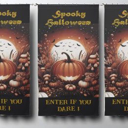 Enter If You Dare Jack O' Lantern Halloween Night