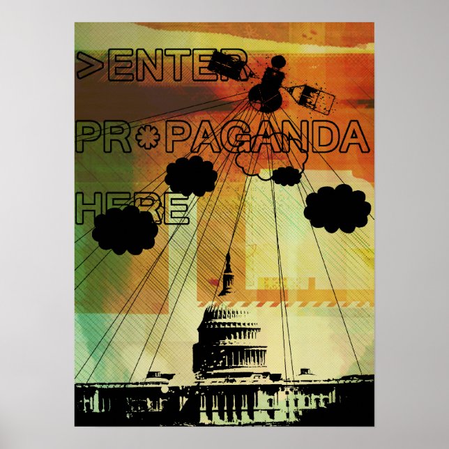 >ENTER PROPAGANDA HERE POSTER (Front)