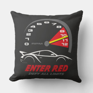 Enter Red: Defy All Limits Cushion