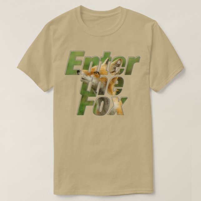 Enter the Fox T-Shirt (Design Front)