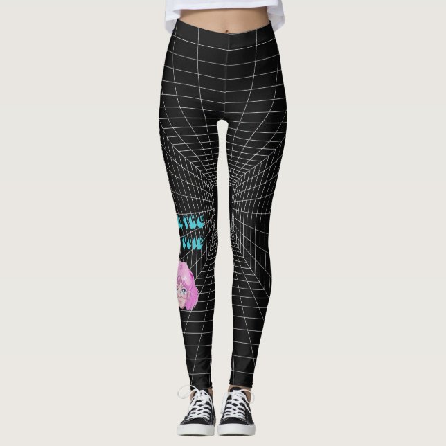 ENTER THE GRID VOID LEGGINGS (Front)