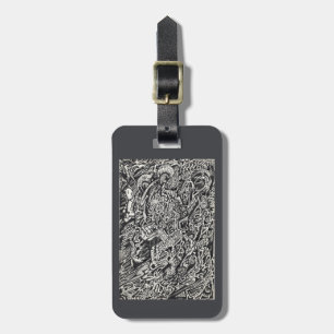 Enter, The Microdot Man  Luggage Tag