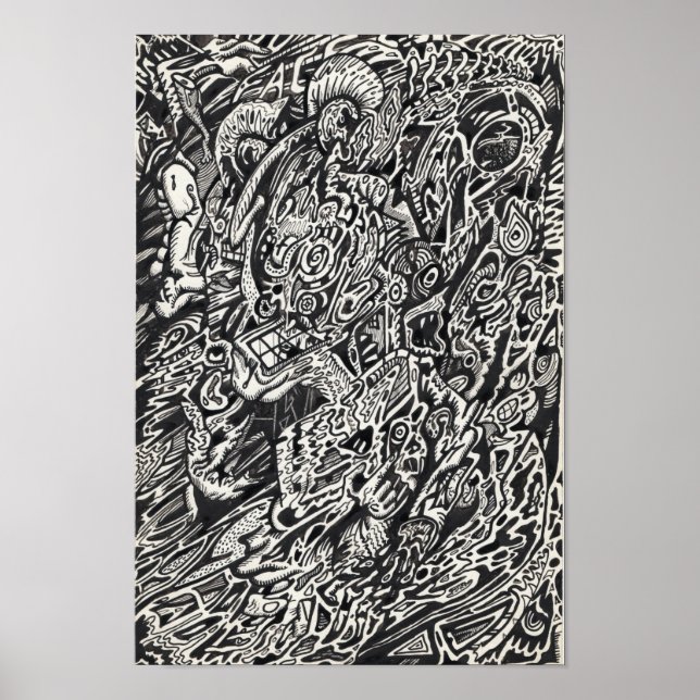 Enter, The Microdot Man Poster (Front)