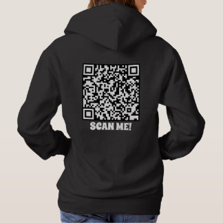 Enter the URL for this QR code Hoodie