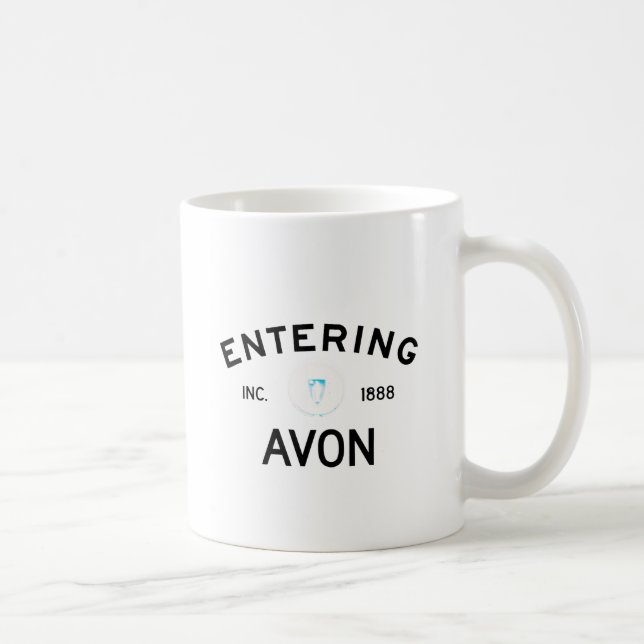 Entering Avon Coffee Mug (Right)