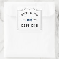 Entering Cape Cod Massachusetts Sign Wedding Favou