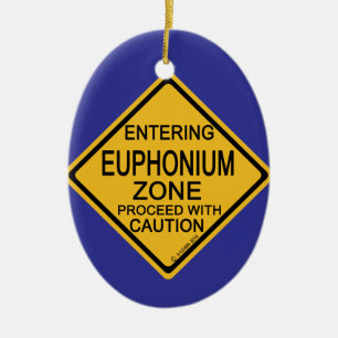 Entering Euphonium Zone Ceramic Tree Decoration