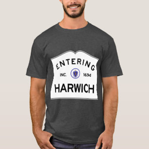 Entering Harwich Massachusetts Commonwealth of Mas T-Shirt